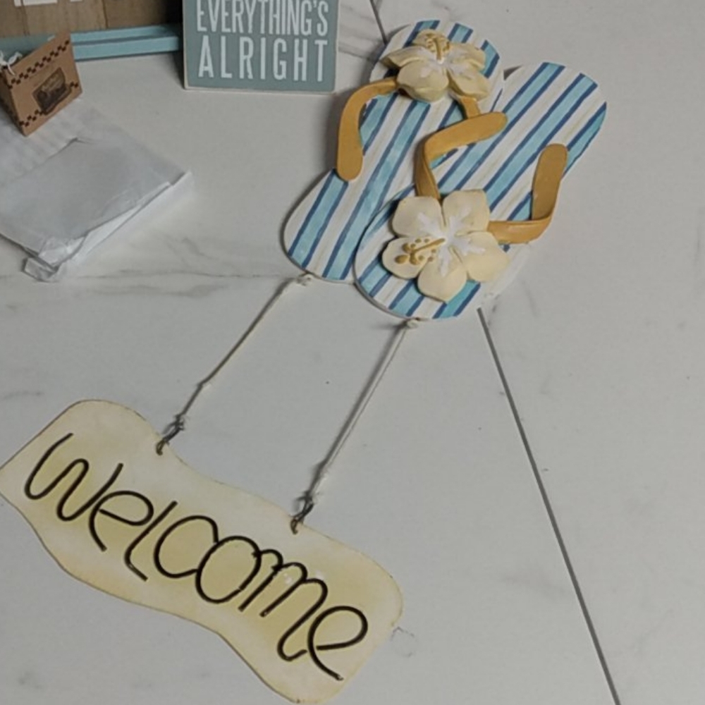 Home Decor Primitive Beach Theme Vintage and New - Picture 6 of 12